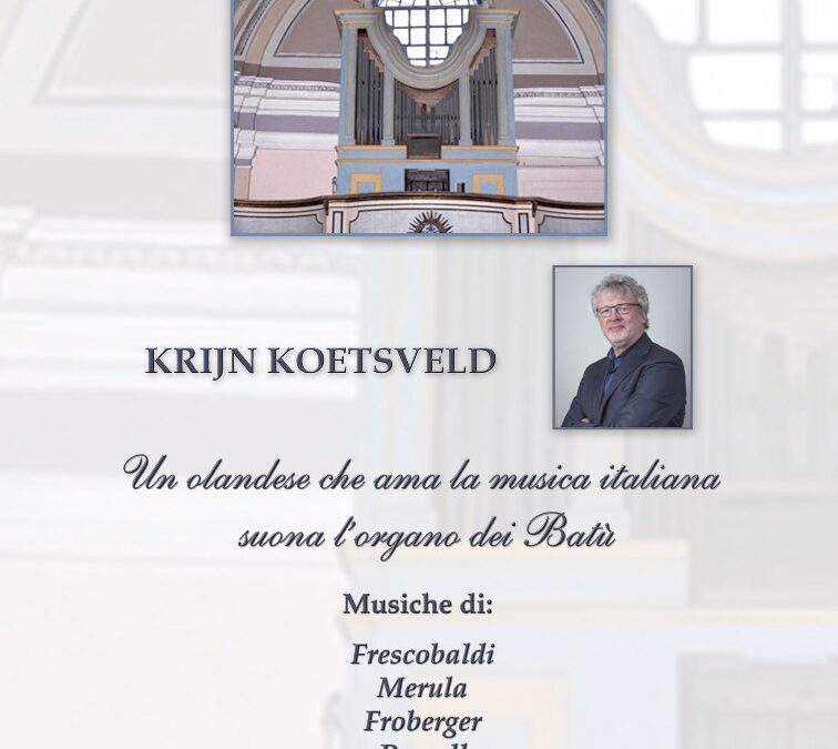 I Concerti della Chiesa dei Batù – KRIIN KOETSVELD -Agosto 2020